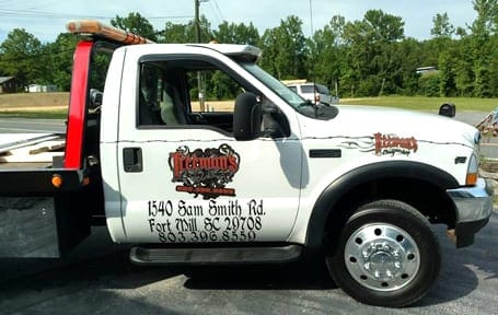 Freeman's Auto Body Shop Truck